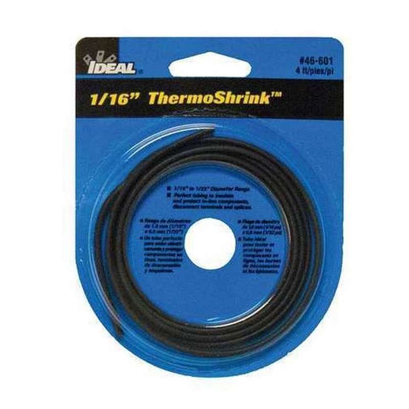 Thermo-Shrink® Polyolefin Straight Heat Shrink Tube with 0.079" Sleeve Diameter, 4' Long